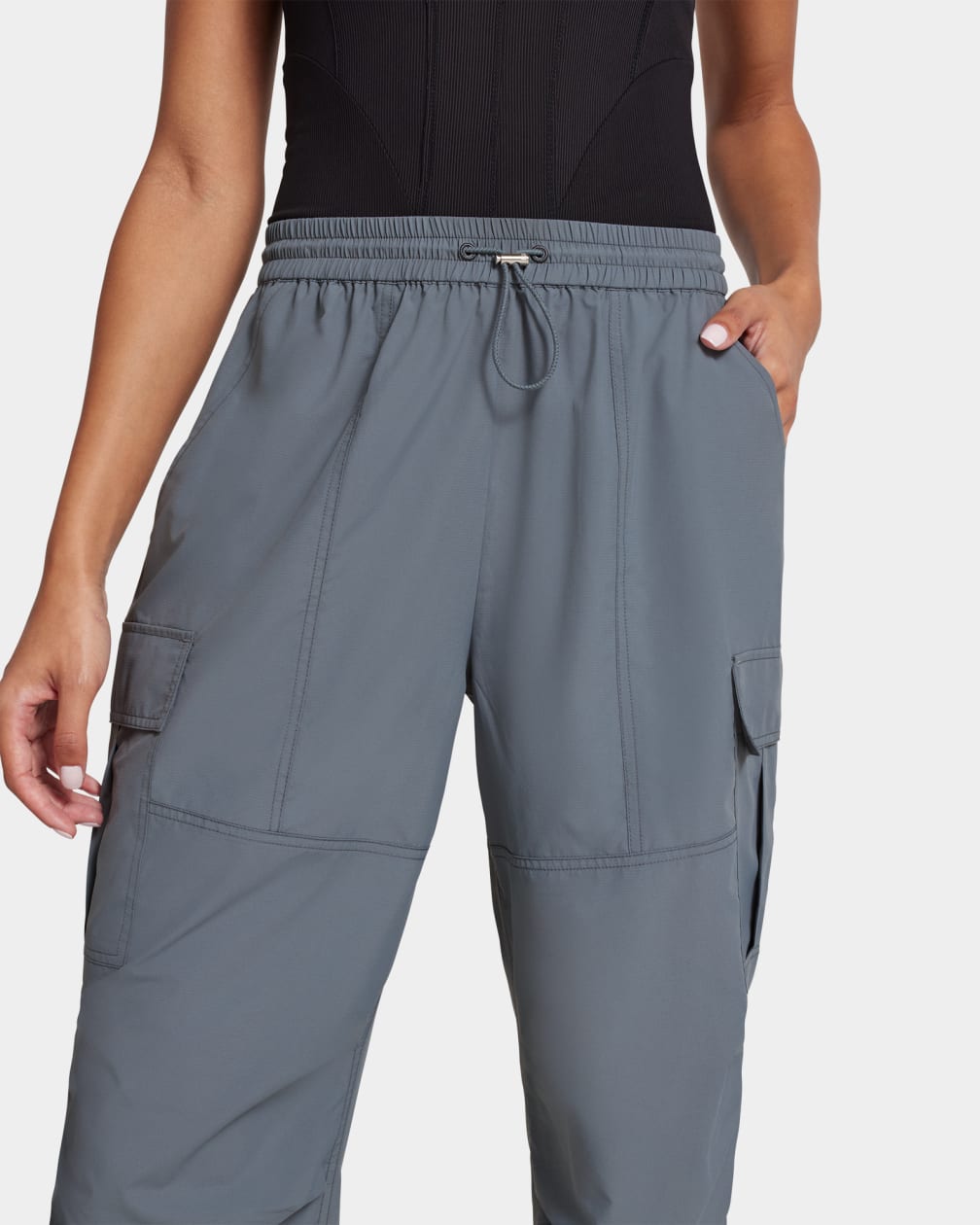 Womens Joggers Capri 3/4 Crop Trousers Casual Jogging Bottoms Ladies Cargo  Pants Bottoms Cargo Pants High Waist Retro Workwear - AliExpress